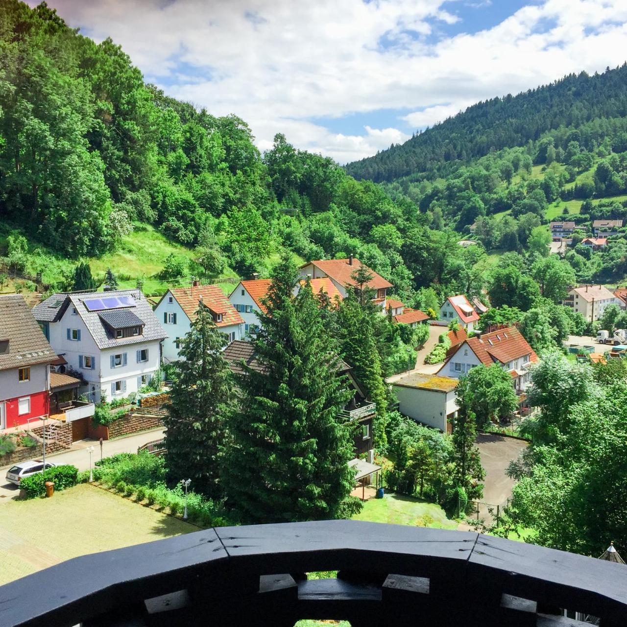 Kraehenbad Hotel Альпирсбах Экстерьер фото